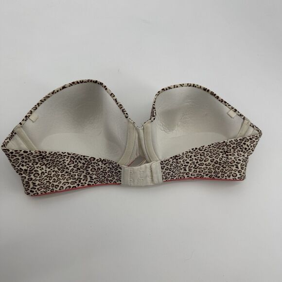 Maidenform Sweet Nothings Leopard Print Strapless Bra Size 38C - Picture 4 of 10